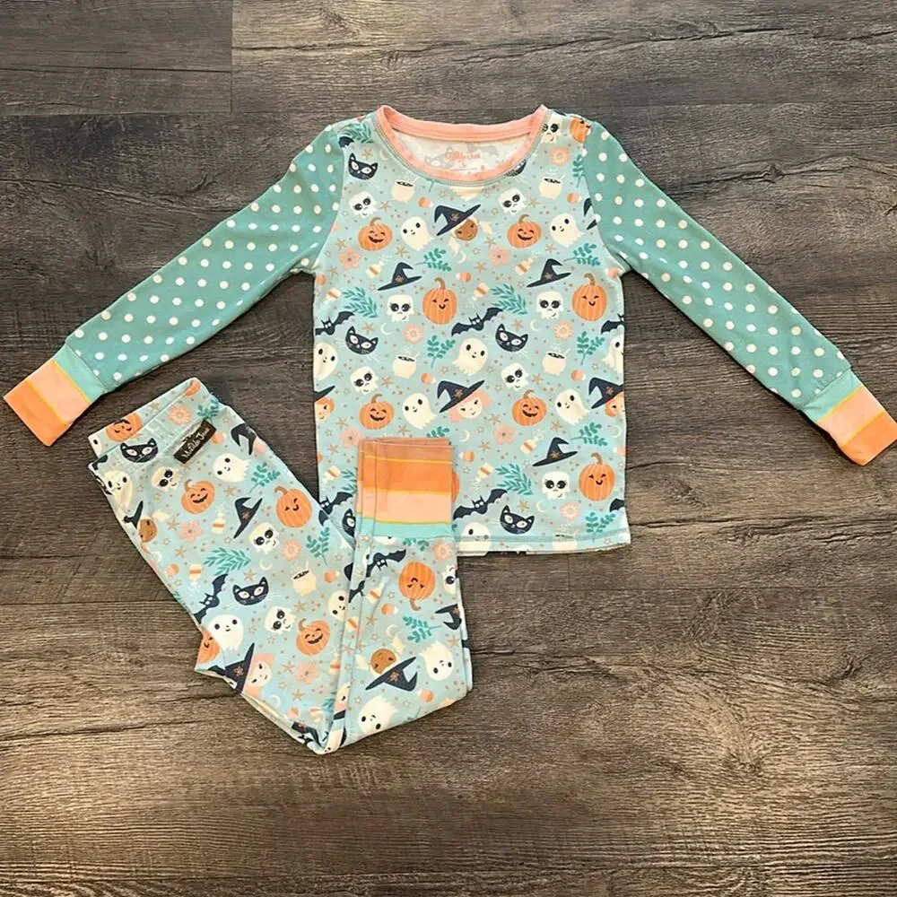 Matilda Jane‎ size 4 Just Imagine Candie Cohorn Halloween Two-Piece Pajama Set